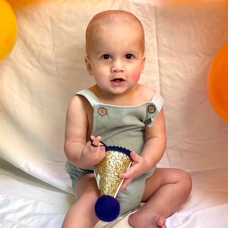 Pediatric cancer survivor | Duke's first birthday